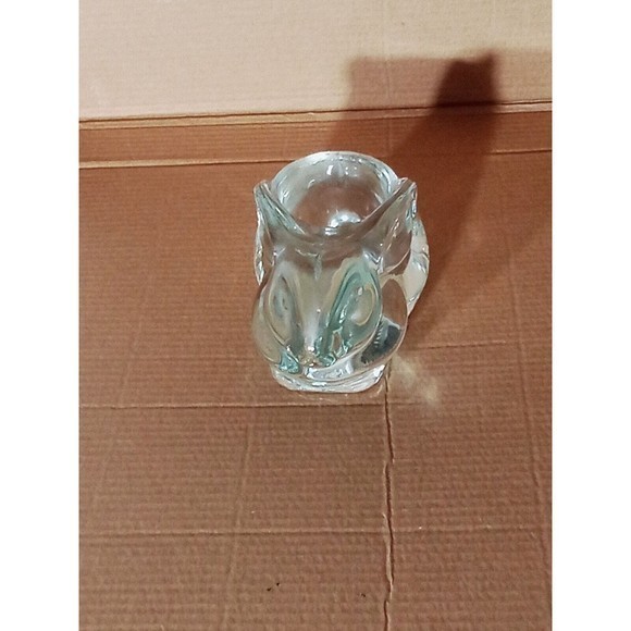 Bunny Rabbit Votive Candle Holder Glass Heavy Weight - Picture 13 of 16